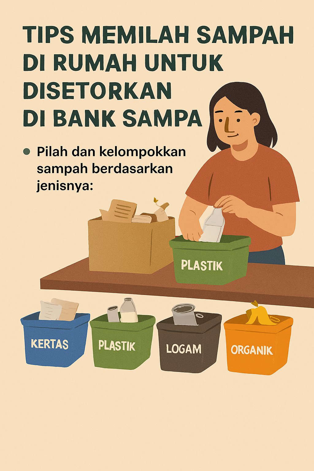 Yuk mulai memilah sampah dari rumah!