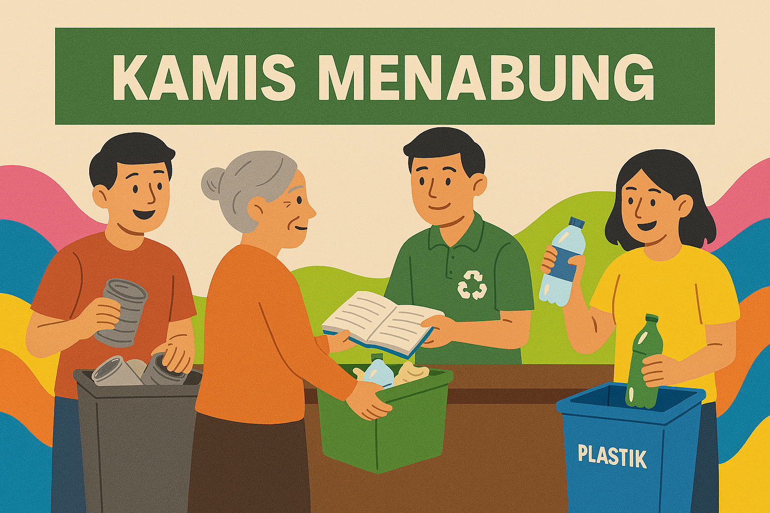 Kamis? Saatnya nabung... tapi bukan duit, nabung sampah!